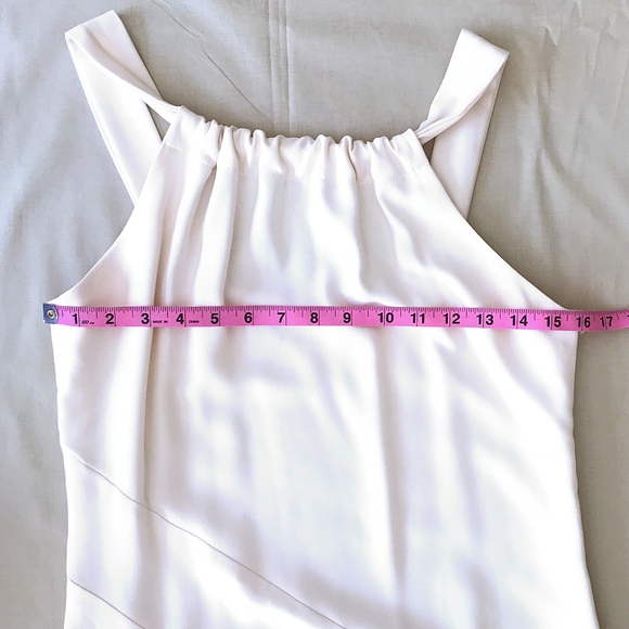 Sleeveless Ivory Shift Dress by Jean Michel - Picture 7 of 8